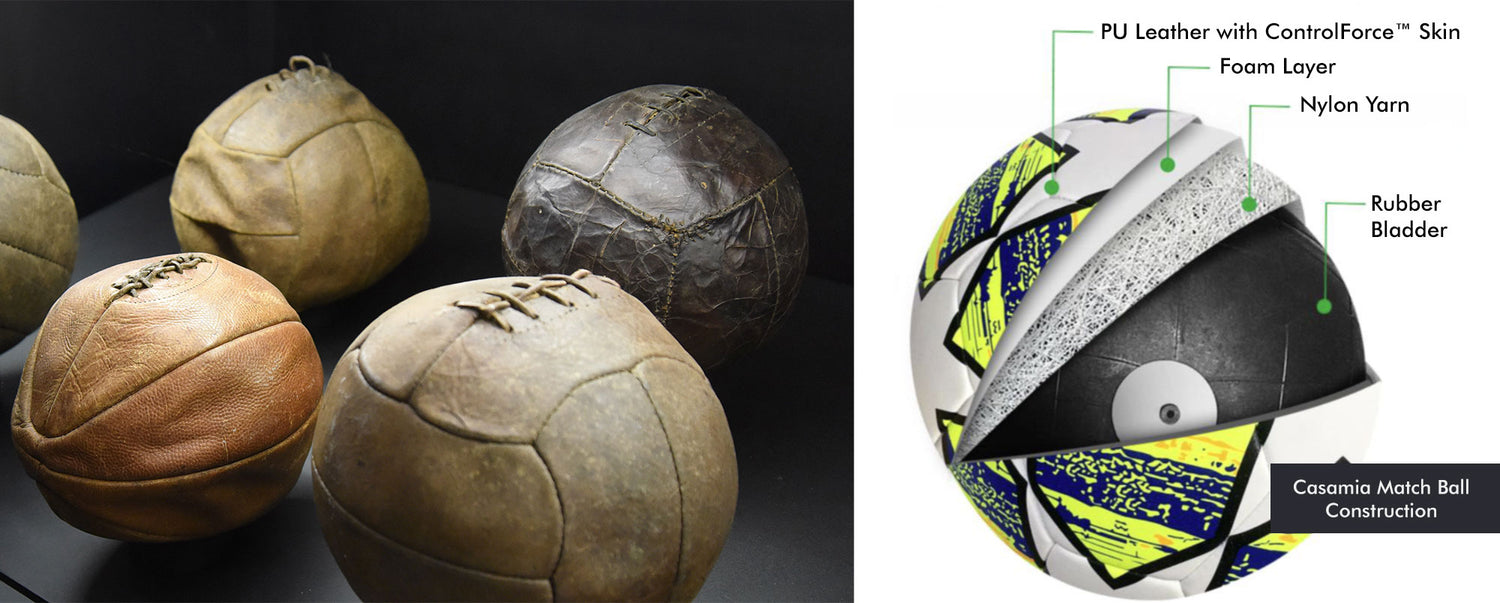 Unveiling the Craft: PVC vs. TPU vs. PU Construction in Soccer Balls