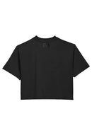 Crop Tee - True Black