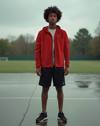 Tech Rain/Wind Jacket - Red