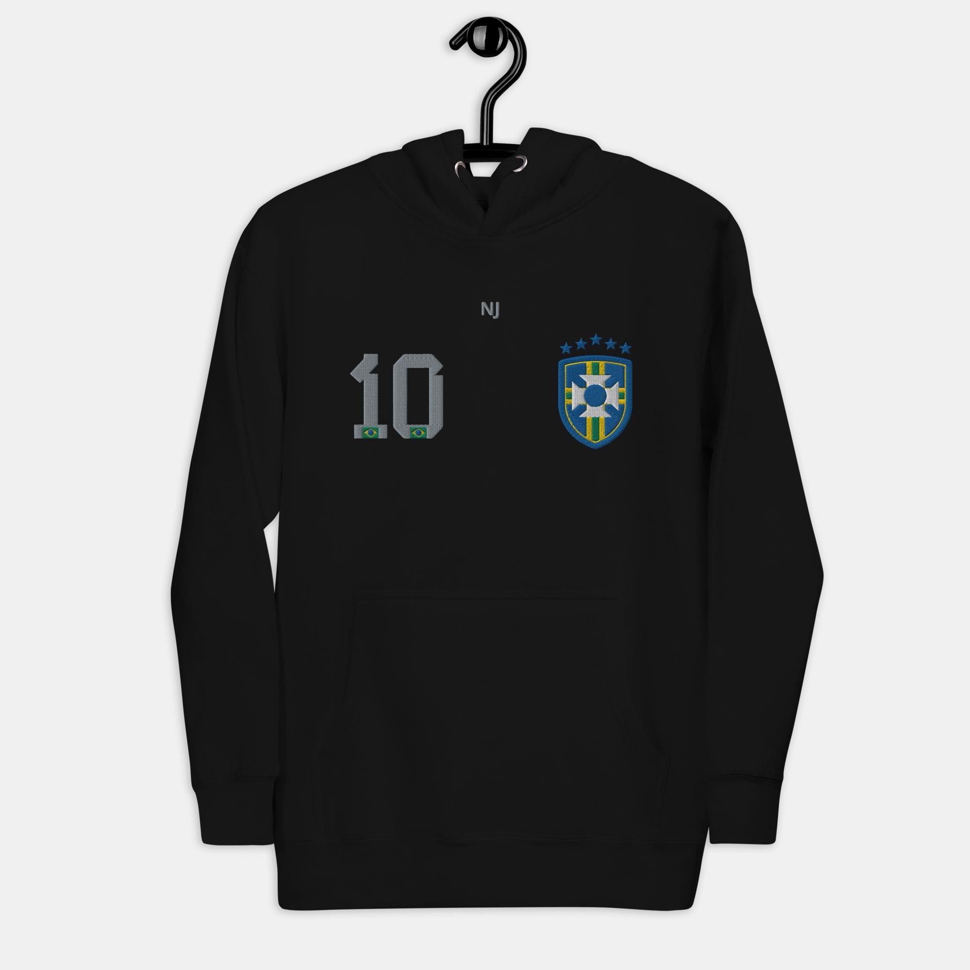 Brasil Legends NJ #10 Hoodie