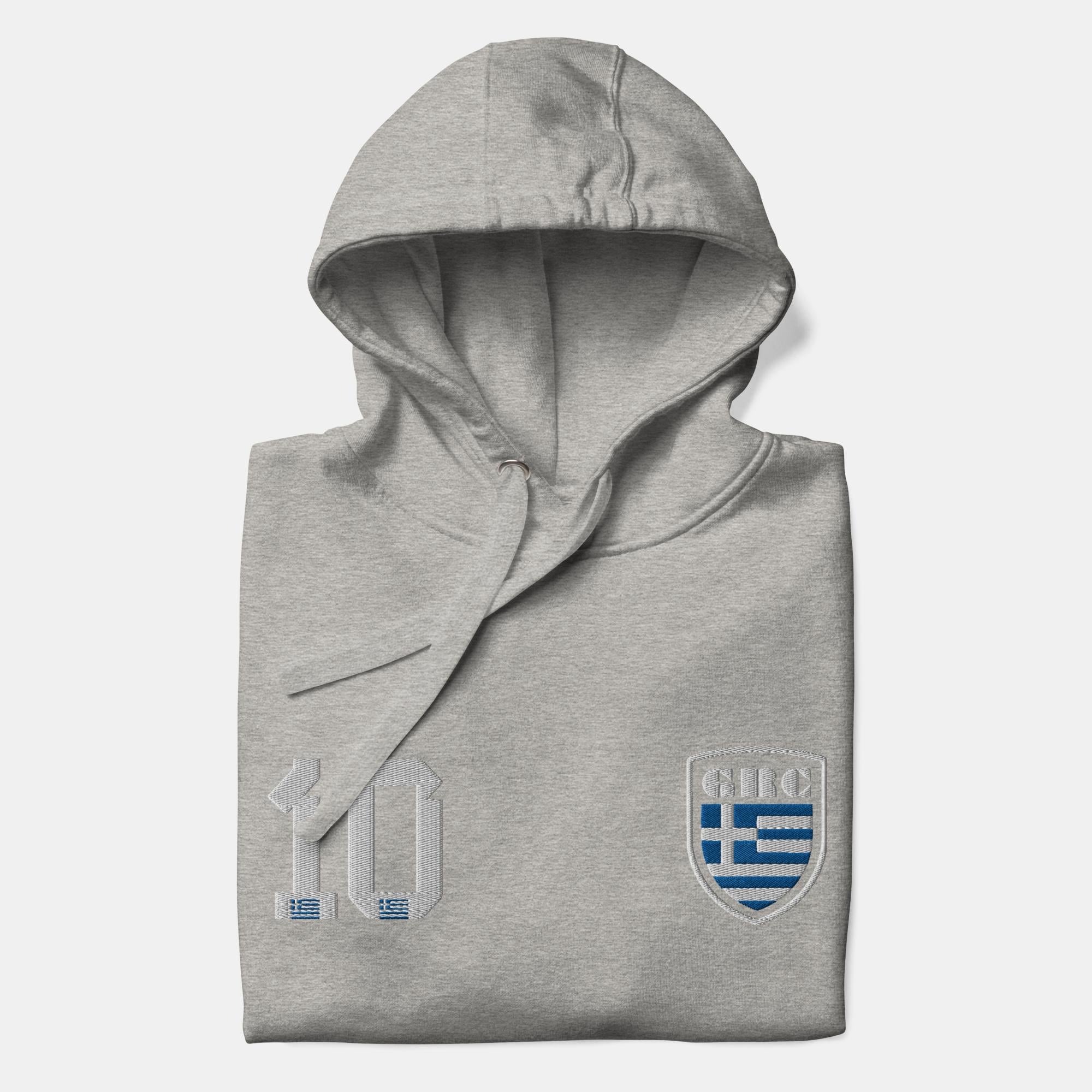 Greece Stitched Hoodie