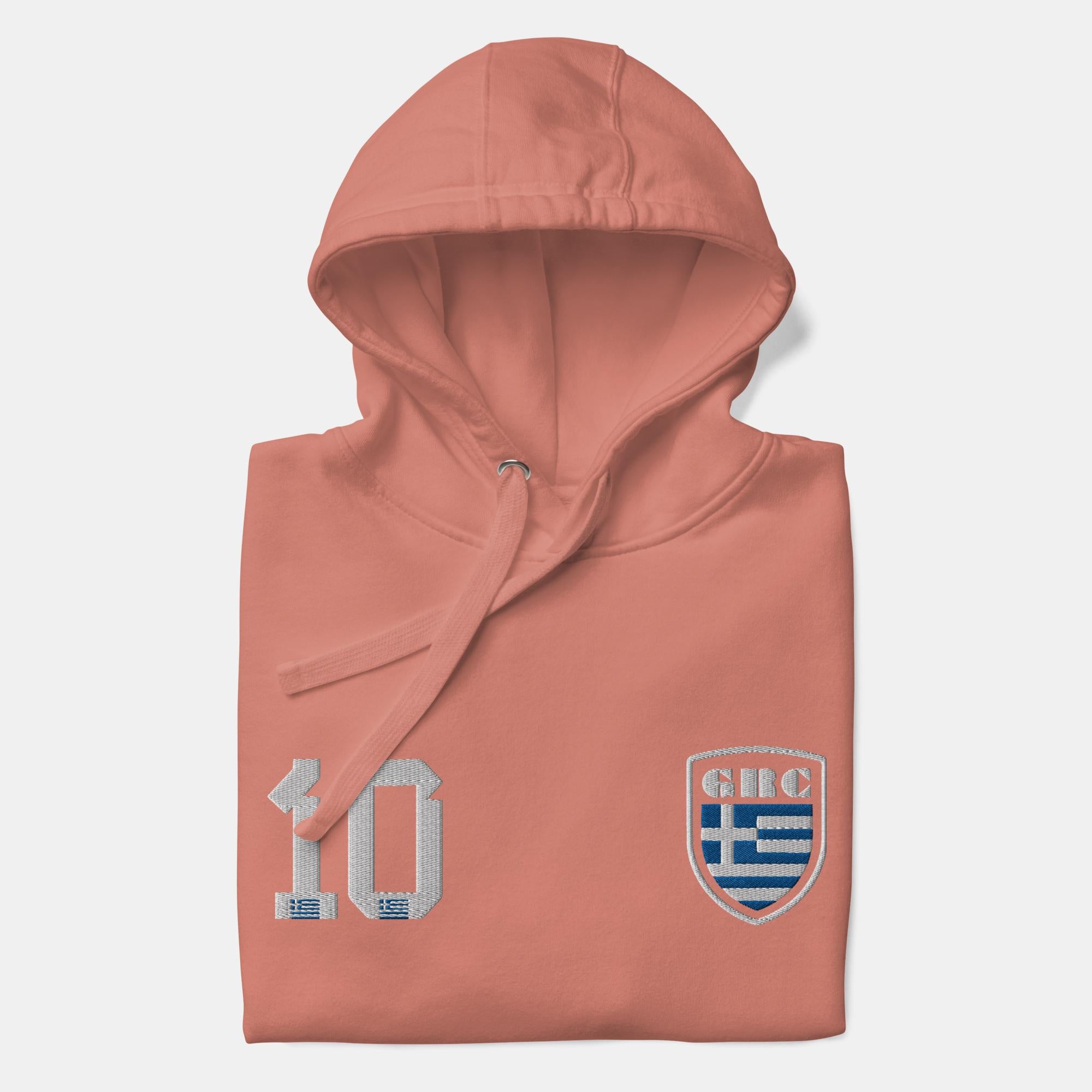 Greece Stitched Hoodie