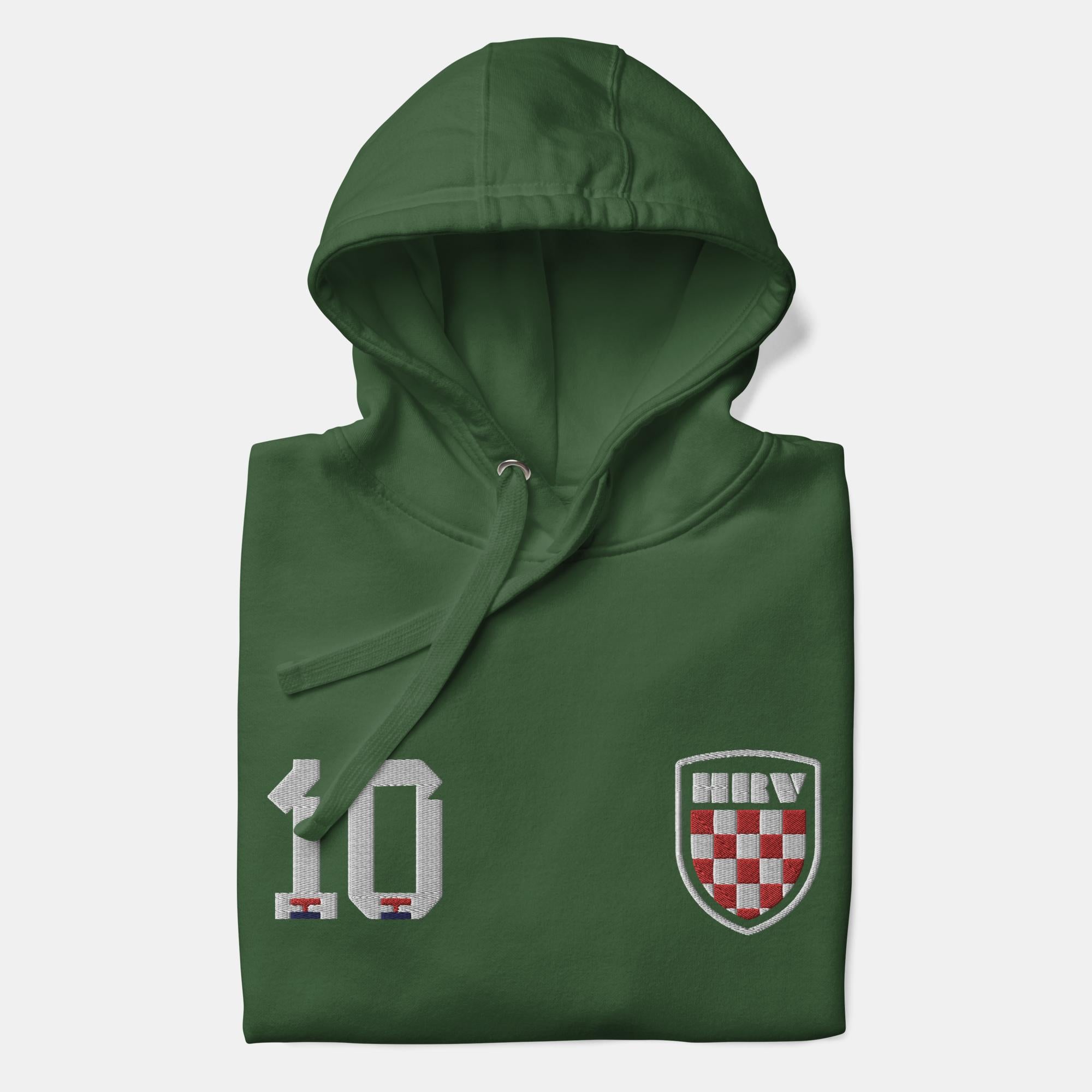 Croatia Stitched Hoodie