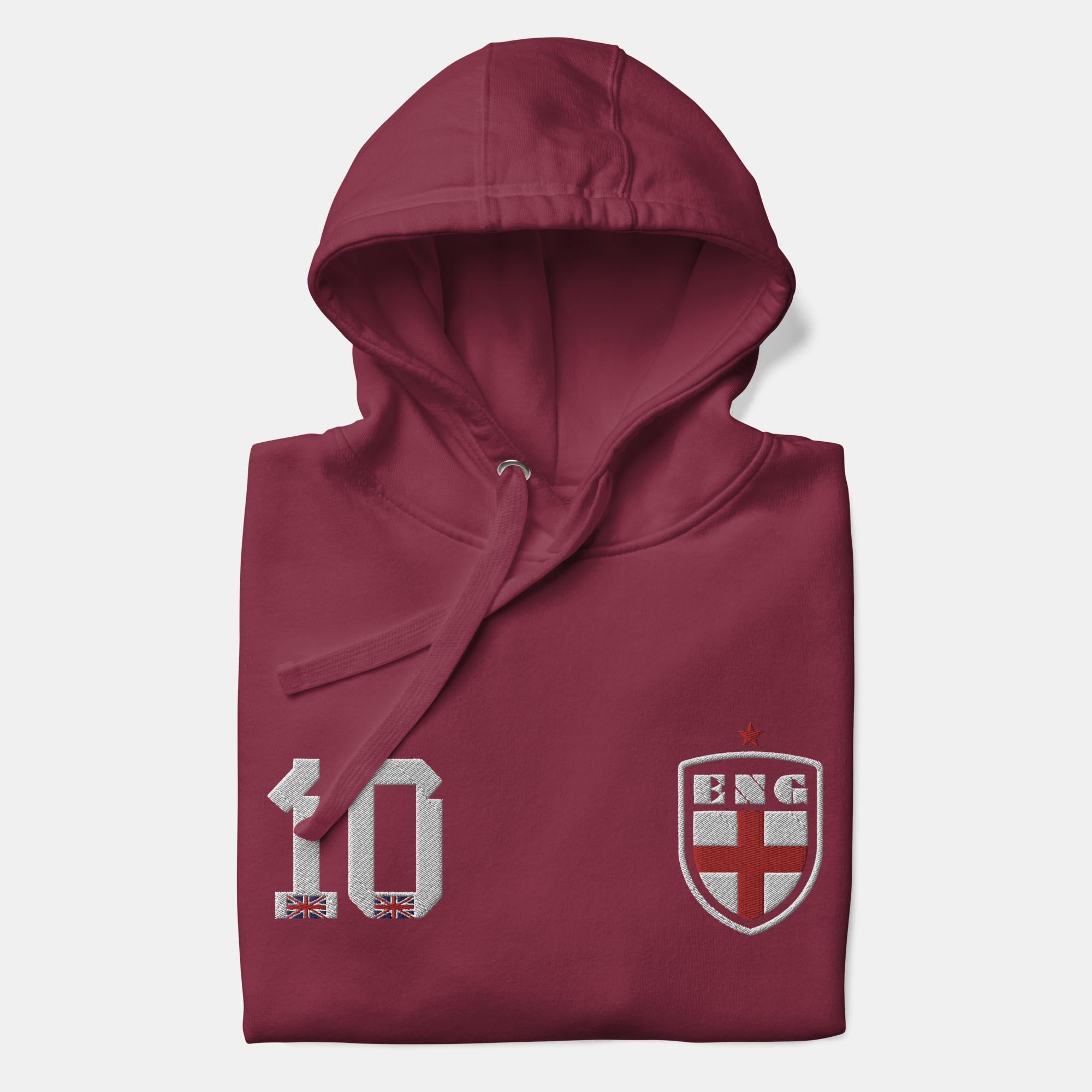 England Stitched Hoodie