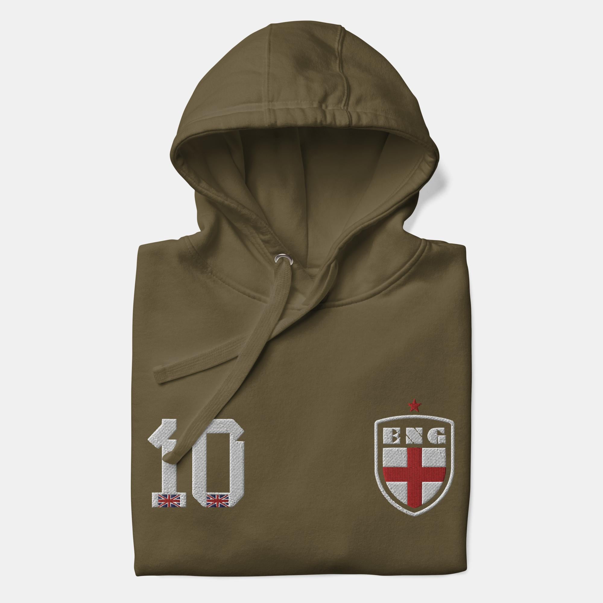 England Stitched Hoodie