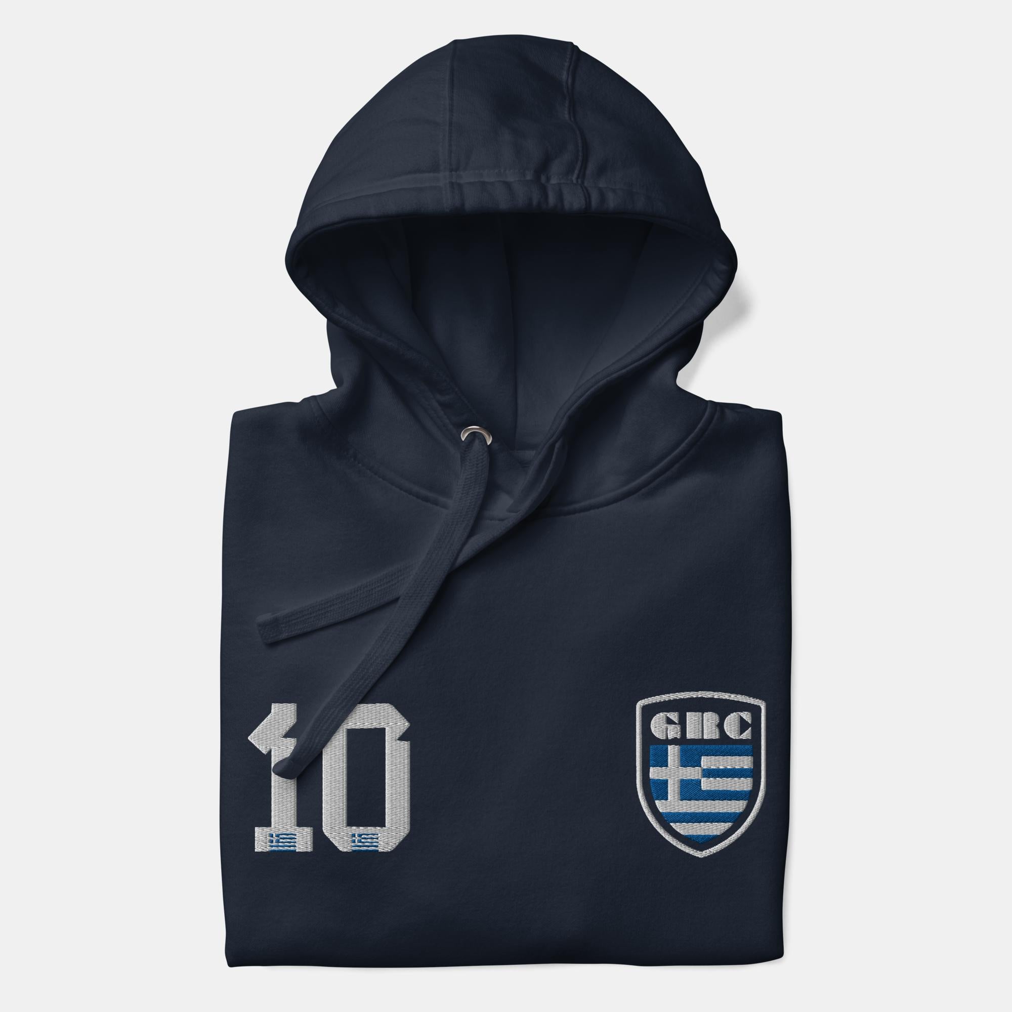 Greece Stitched Hoodie