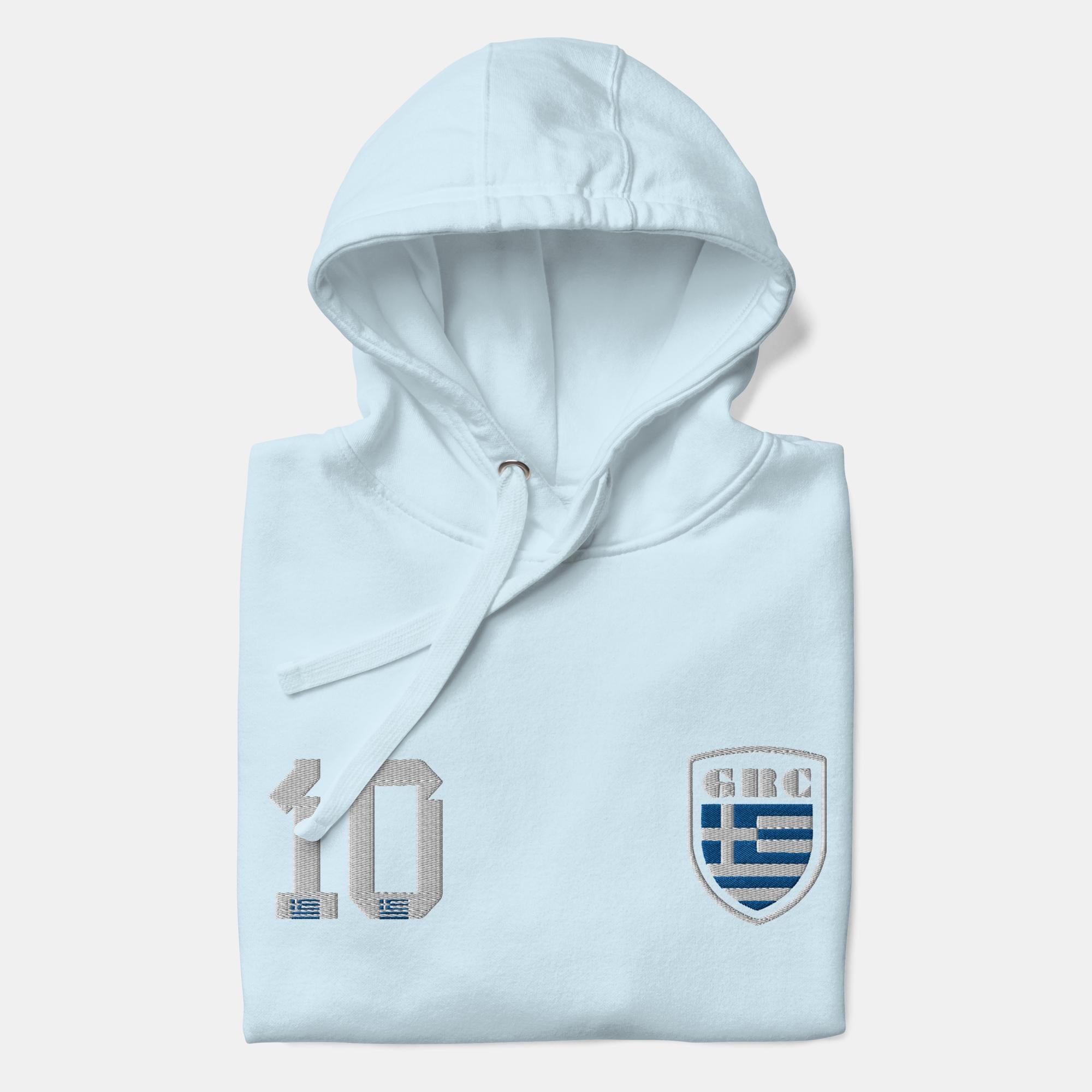 Greece Stitched Hoodie