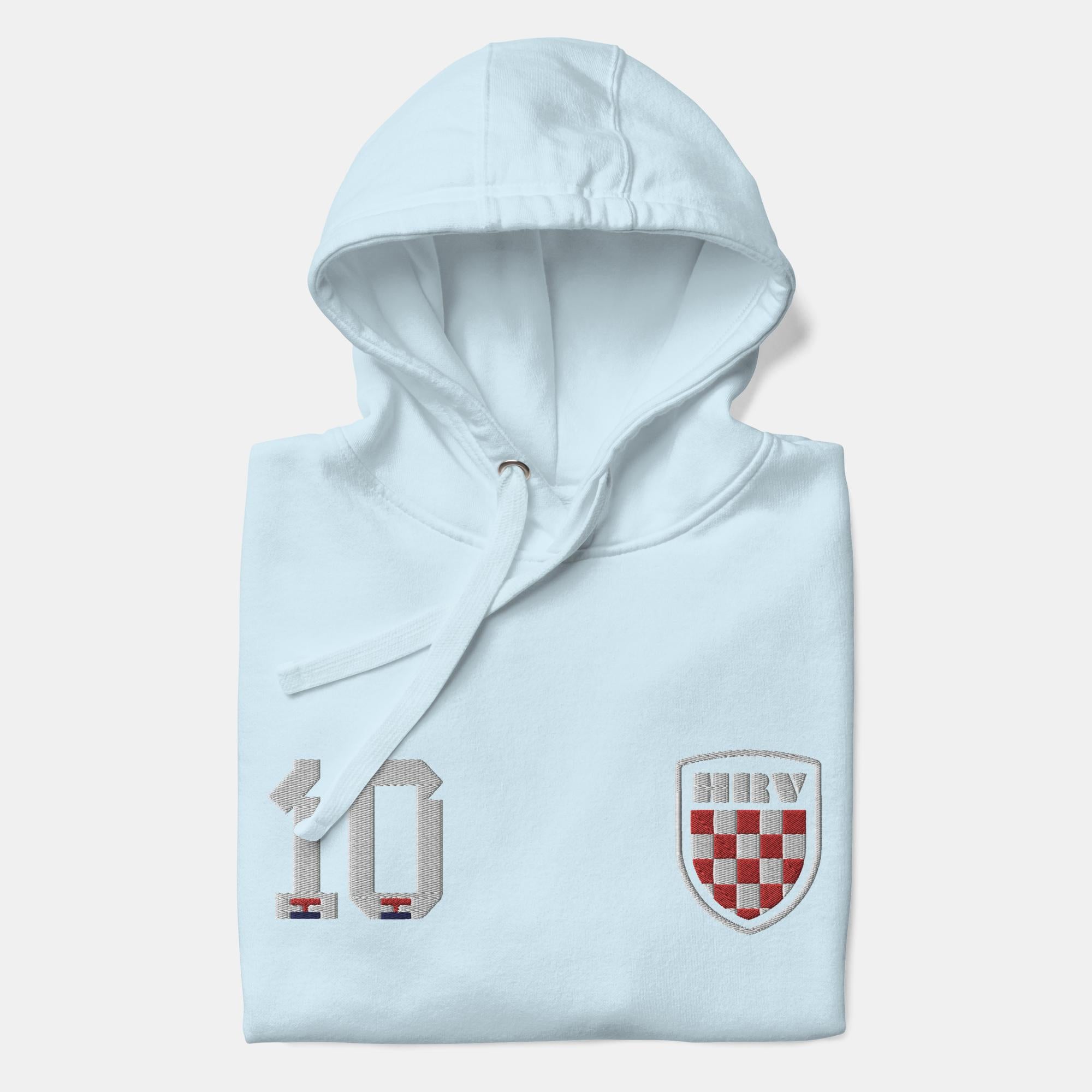 Croatia Stitched Hoodie