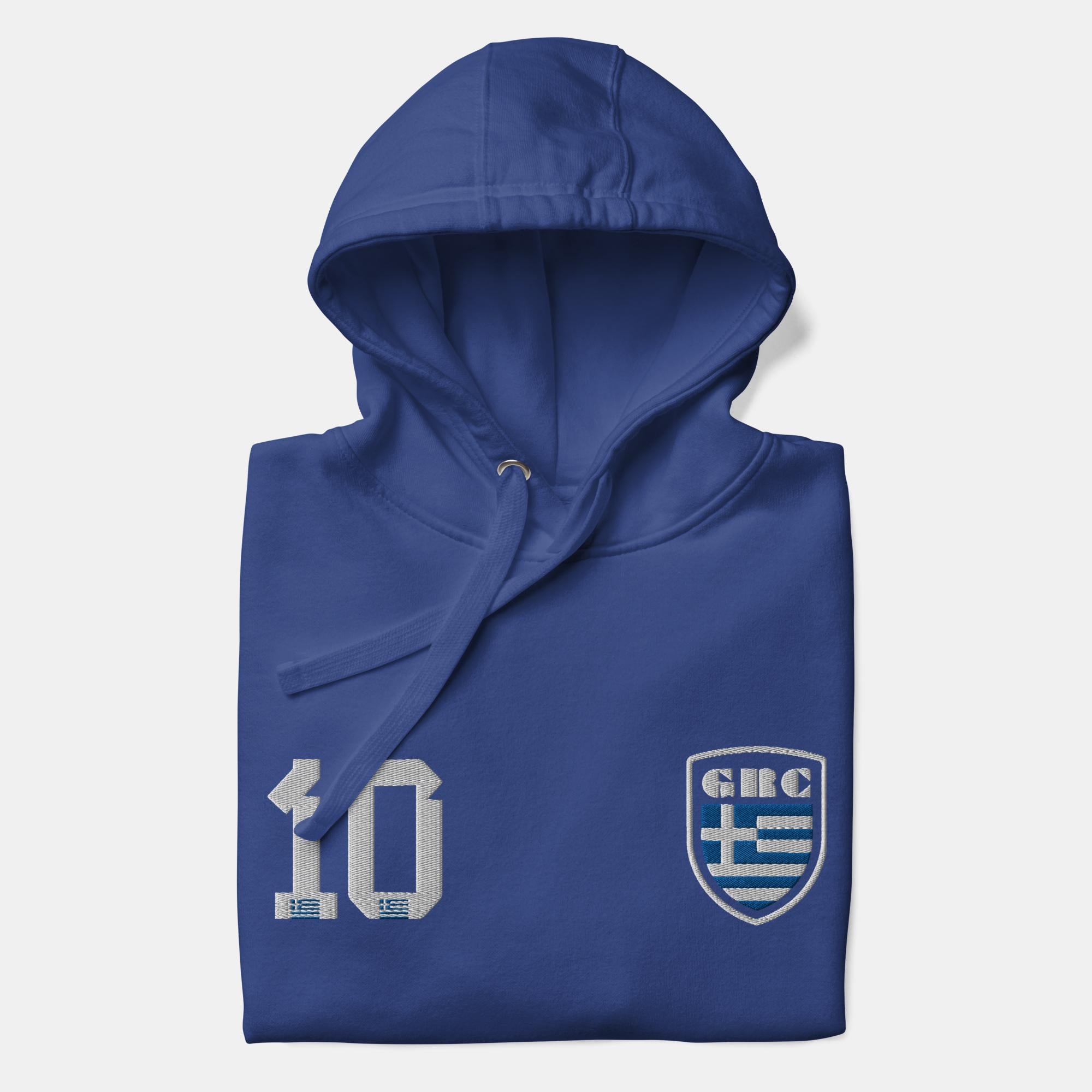 Greece Stitched Hoodie