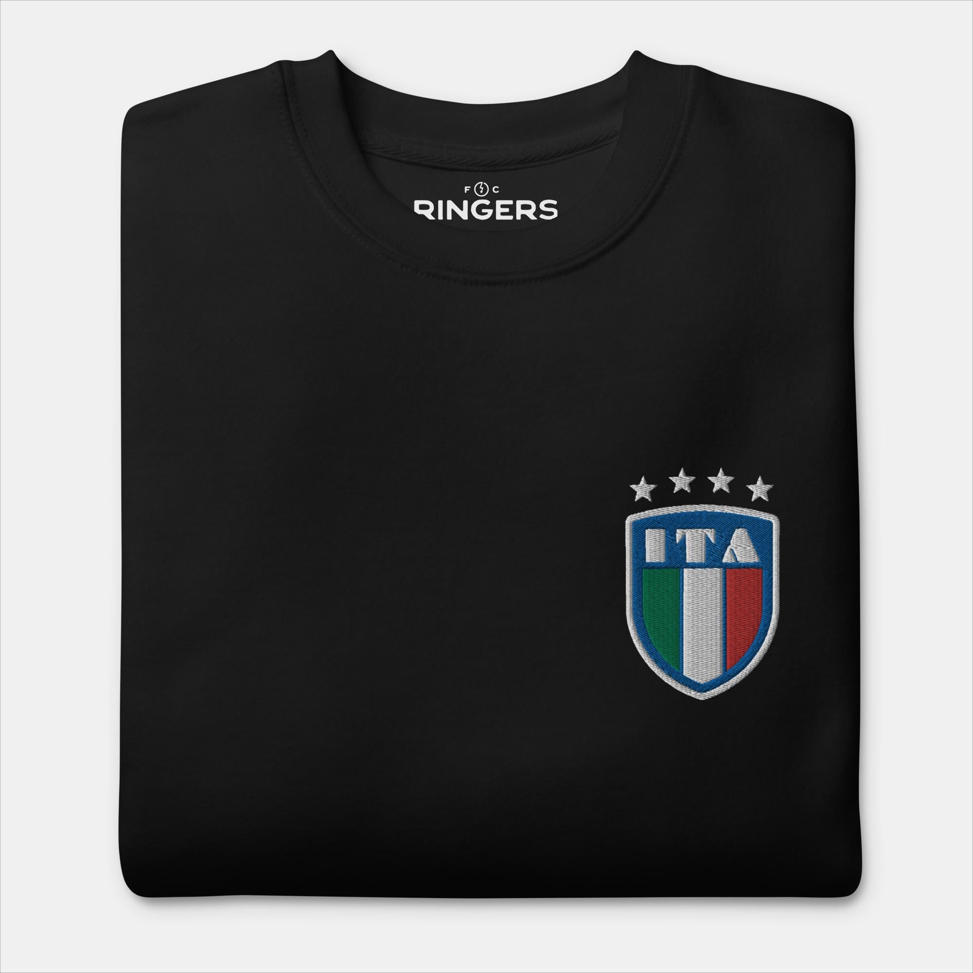 Italia Stitched Crest Sweatshirt