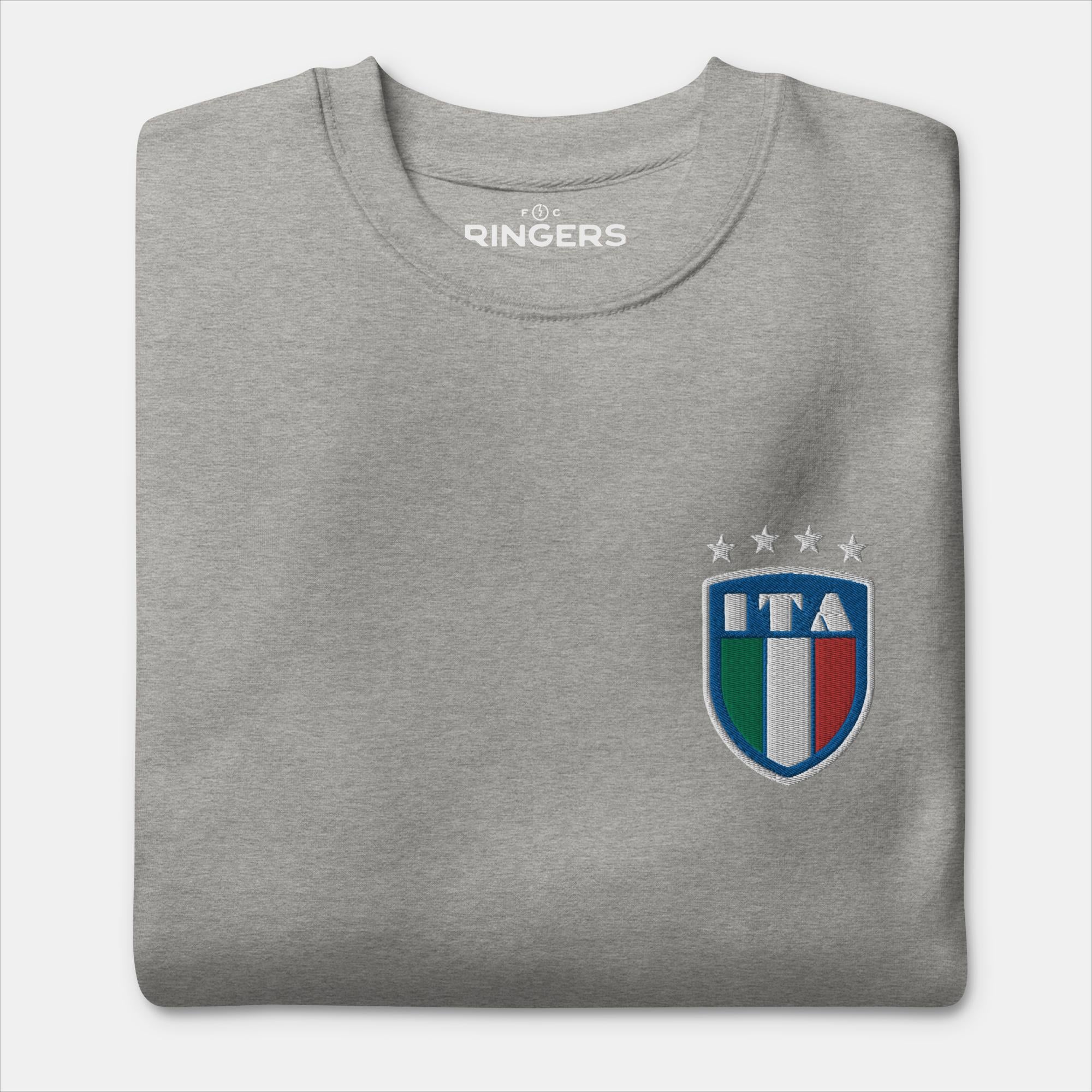 Italia Stitched Crest Sweatshirt