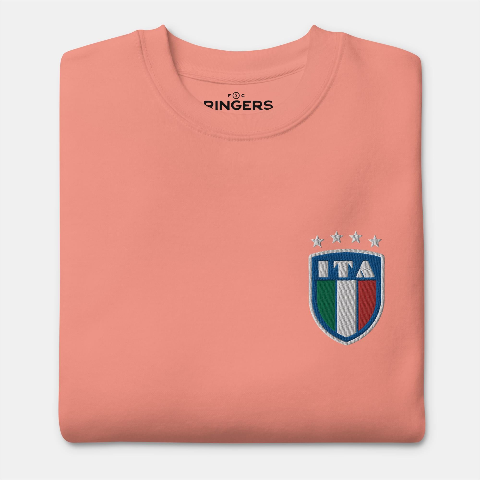 Italia Stitched Crest Sweatshirt