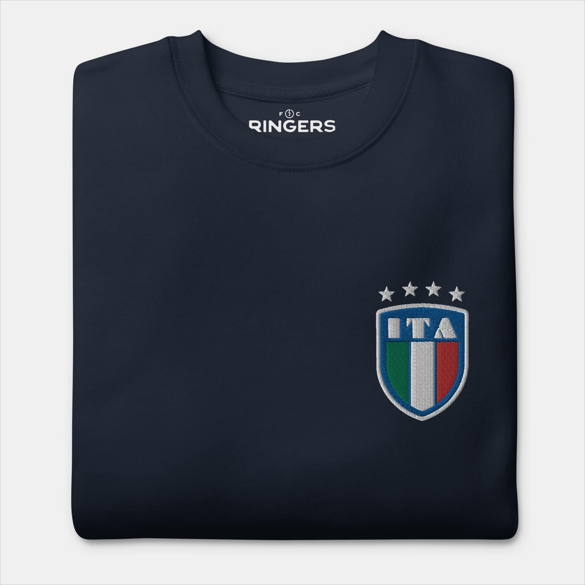 Italia Stitched Crest Sweatshirt