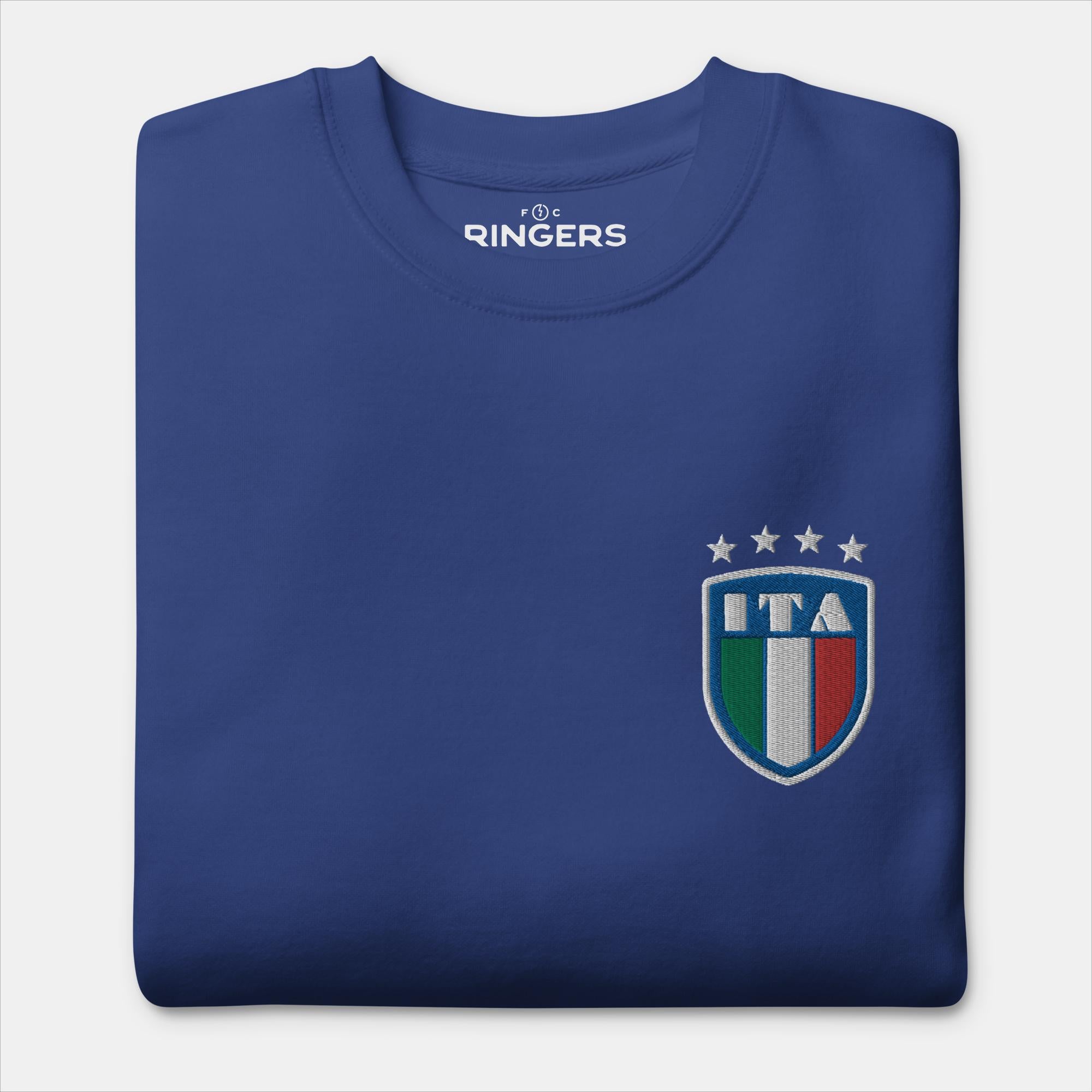 Italia Stitched Crest Sweatshirt