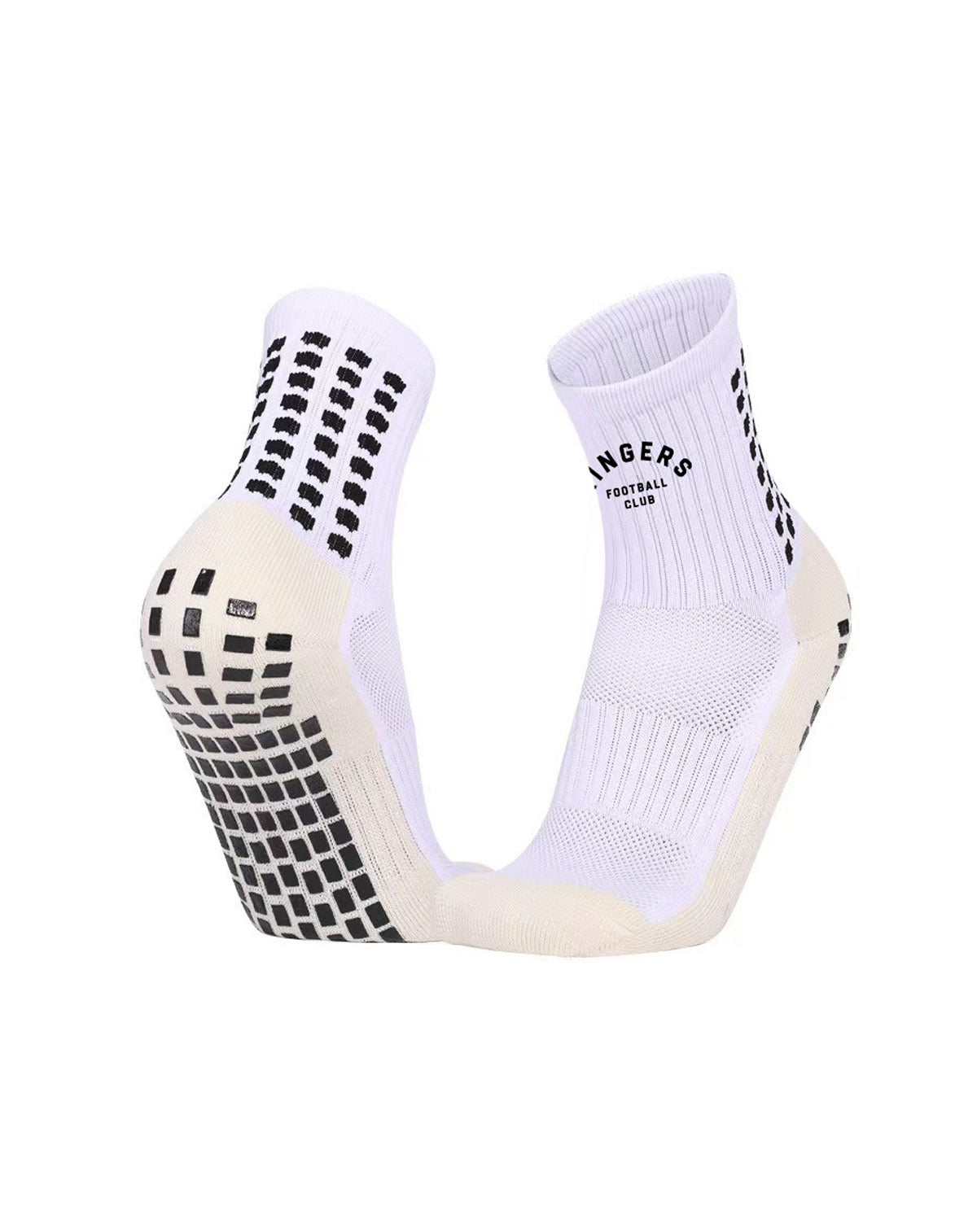 Academy Grip Socks - White